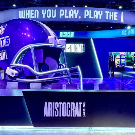 Aristocrat sobresale con sus slots temáticas de NFL